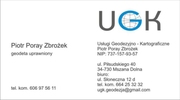 Ilustracja: Usługi Geodezyjno - Kartograficzne mgr inż. Piotr Poray Zbrożek