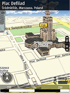 Ilustracja: Tramwaje w OviMaps
