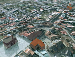 Ilustracja: Tarnów dołącza do konkursu Google'a <br />
fot. Google Earth
