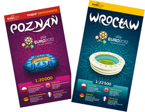 Ilustracja: Mapy na Euro w Paryżu