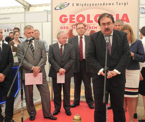 Ilustracja: Firmy geodezyjne na targach geologicznych