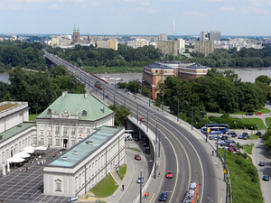 Ilustracja: AutoMapa poprowadzi przez most Śląsko-Dąbrowski <br />
fot. Wikipedia/Przemysław Jahr