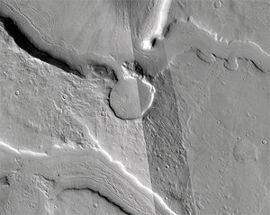 Ilustracja: Z Googlem na Czerwoną Planetę <br />
fot. Google Earth