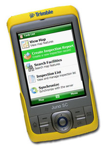 Ilustracja: ArcGIS for Windows Mobile: mierz łatwo i dokładnie