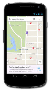 Ilustracja: Google wprowadza reklamy na mobilne mapy