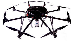 Ilustracja: Dron ze skanerem, ale bez GPS-a