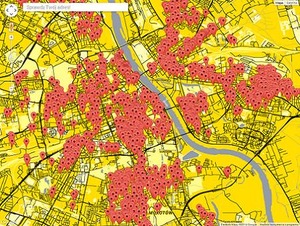 Ilustracja: Powstała warszawska mapa roszczeń