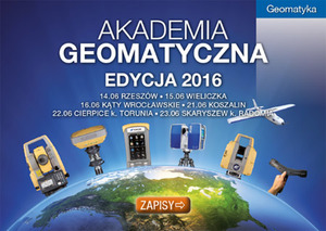 Ilustracja: Akademia Geomatyczna TPI już w czerwcu 