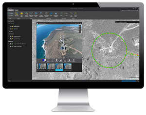 Ilustracja: Co nowego w Esri? - spotkanie partnerów <br />
Drone2Map (fot. Esri)