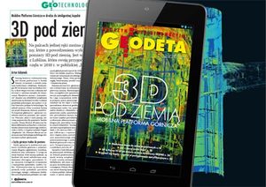 Ilustracja: Majowe wydanie GEODETY cyfrowego już do pobrania