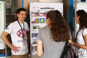 Ilustracja: Symulator geodety nagrodzony na IGSM 2017 <br />
Krzysztof Pepłoński opowiada o swoim projekcie
