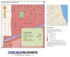 Ilustracja: Mapa demograficzna Chicago na bazie oprogramowania ESRI