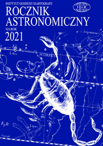 Ilustracja: Rocznik Astronomiczny IGiK na 2021 r.