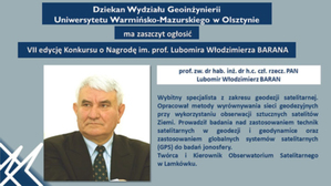 Ilustracja: Konkurs o nagrodę im. prof. Barana po raz siódmy
