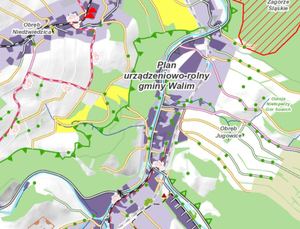Ilustracja: SKP ponownie poszukuje map roku <br />
Plany urządzeniowo-rolne w dolnośląskim geoportalu ? jeden z laureatów konkursu na IMR 2018