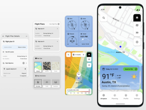 Ilustracja: Aplikacja do planowania lotów SkyGrid dostępna też na Androida