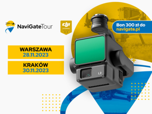 Ilustracja: Zobacz na żywo drony oraz sensory DJI i odbierz zniżkę do navigate.pl!