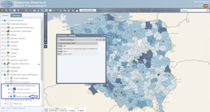Ilustracja: Usługi WFS dotyczące EGiB: najnowsze wyniki walidacji <br />
Aktualne wyniki walidacji publikowane są też w serwisie www.polska.e-mapa.net