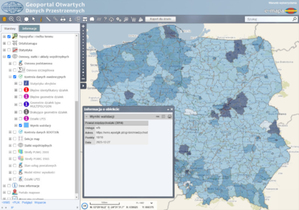 Ilustracja: Coraz wyższa ocena powiatowych usług WFS dotyczących EGiB <br />
Aktualne wyniki walidacji publikowane są też w serwisie www.polska.e-mapa.net