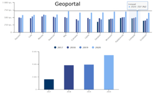 Ilustracja: GUGiK podaje statystyki za 2020 rok
