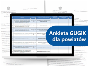 Ilustracja: GUGiK pytał powiaty o rozporządzenia procedowane przez Waldemara Izdebskiego