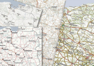 Ilustracja: Więcej użytkowników internetowych map w listopadzie
