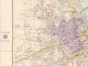 Ilustracja: Unikatowa mapa Warszawy w kolekcji podarowanej holenderskiej uczelni <br />
Mapa Warszawy