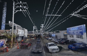 Ilustracja: HERE udostępnia swoje dane lidar, również dla Polski