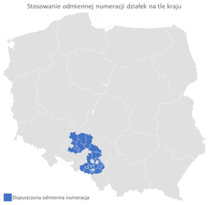 Ilustracja: Waldemar Izdebski do ministra Hetmana ws. numeracji działek <br />
Źródło: Waldemar Izdebski